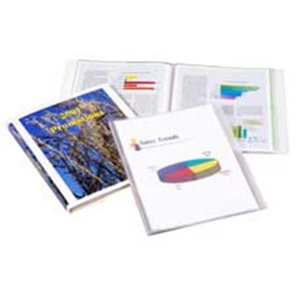 Cardinal Brands- Inc CRD50032CB Presentation Book- 6 Pockets- 11in.x8-.50in.- Black, Cardinal Brands, Mfr#: CRD50032CB